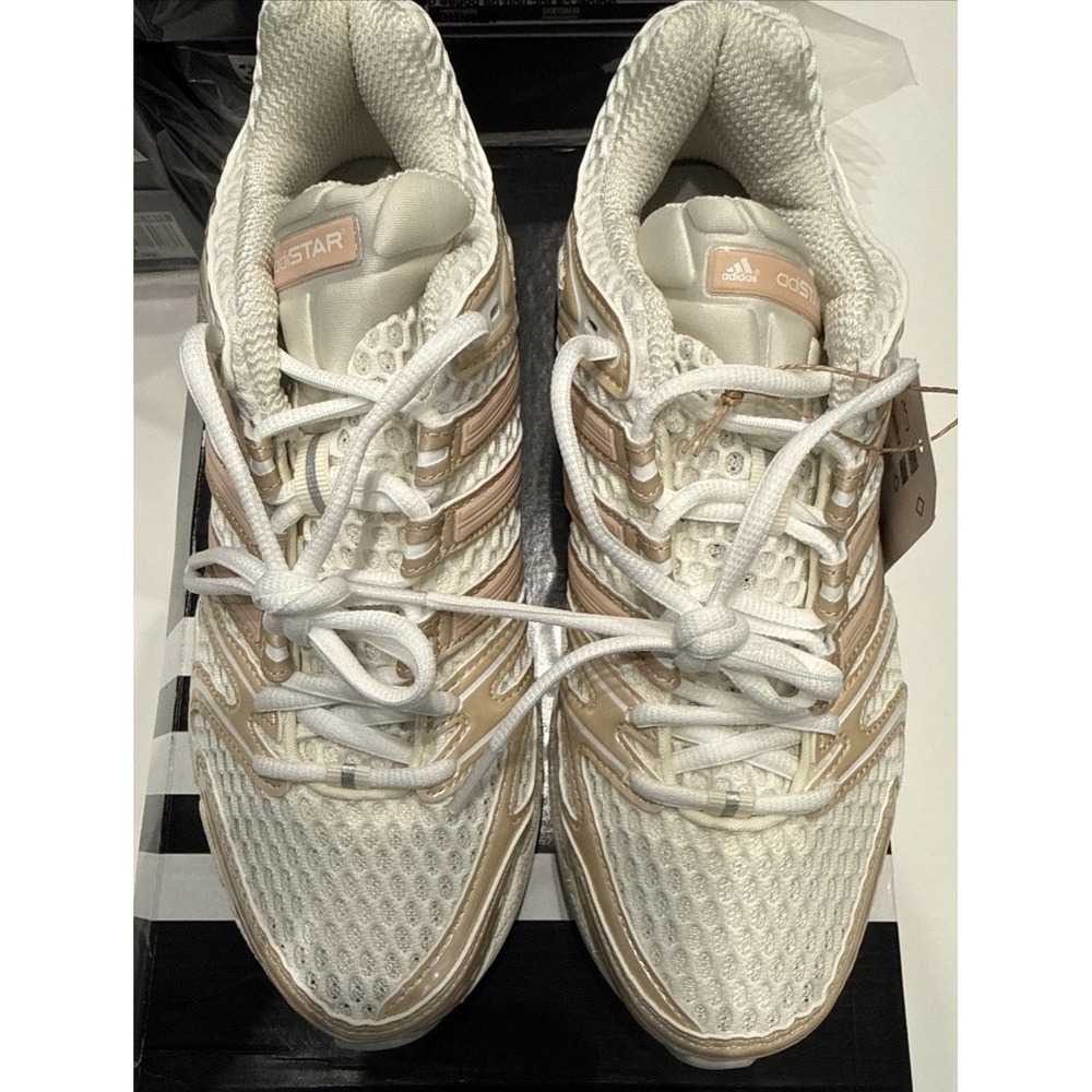 Adidas ADISTAR CONTROL 5 W Women 8.5 Off White /Blush Pink /Grey Mesh IH1799 New - Picture 3 of 17